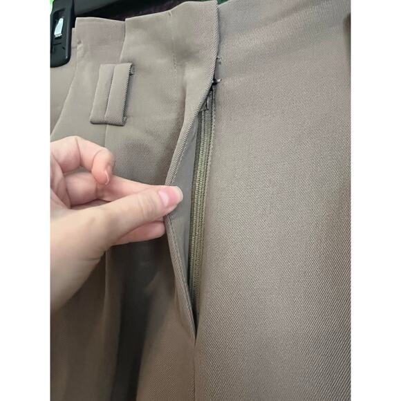 3.1 Phillip Lim Ladies Khaki Cropped Straight Tailored Pants, Brand Size 0 Women - Picture 6 of 11